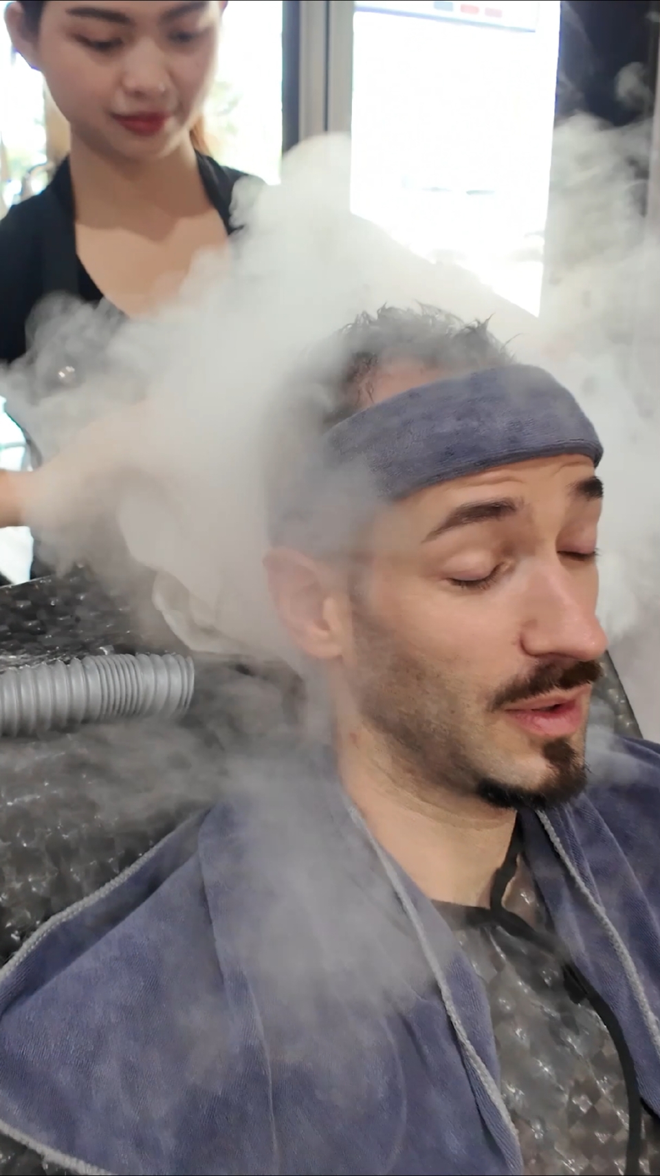 💆🏻‍♂️ A service like no other @젠틀맨 (파타야점) #asmr #relaxing #spa #barbershop #shave #massage 