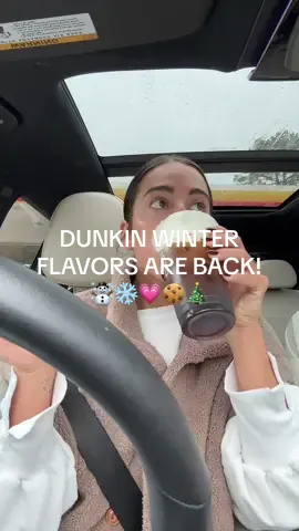 @Dunkin' this ate #fyp #dunkinwintermenu #dunkincoffee #coffeetiktok 