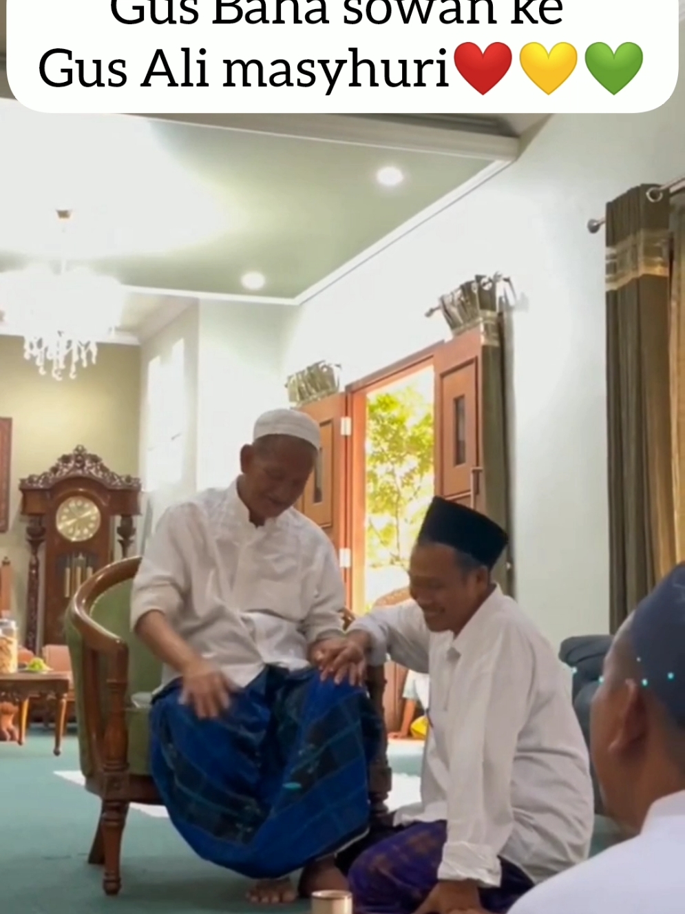 gus baha dan gus Ali masyhuri💚💛❤ #gusbaha #gusali 