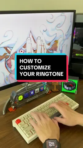 How to customize your ringtone #ringtone #phone #ringtoneremix #ringtoneiphone #garageringtones #changeringtone 