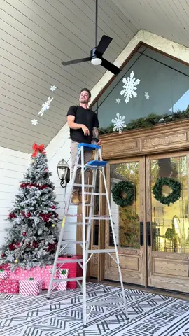 Who am I fooling? I couldn’t even say it with a straight face. She had the totes out and labeled for me! I love decorating early because then we get to leave it up longer! It’s all a strategy. But I’d love to know, do you think it’s too early to decorate for Christmas? #decoration #christmas #porchdecor