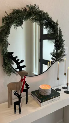 Decorating my entryway with Christmas decor!! 🥰🎄 • #christmasdecor2024 #christmasdecor #christmashomedecor #christmasentryway #entrywaydecor #christmasdecorations #christmasdecorating 