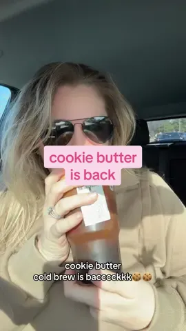 First cookie butter cold brew of the season 🫶🏼 #cookiebutter #cookiebuttercoldbrew #cookiebuttercoldfoam #dunkindonuts #dunkincookiebutter #dunkincoldbrew #dunkindrinks #creatorsearchinsights #americarunsondunkin 