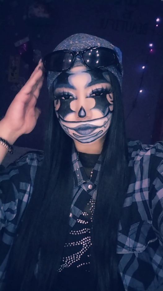 🎭 #parati #cholostyle #halloween #halloweenmakeup 