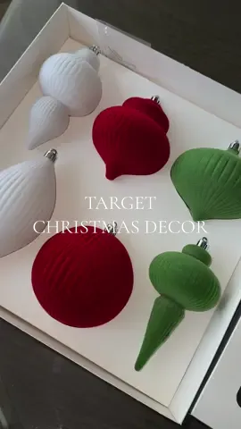 Found the viral target suede ornaments 🎄❤️ Run to target ladies the christmas decor this year is magical ✨   #target  #targetfinds #targetchristmas #targetornament #CapCut #fyp #christmas #christmasdecor 