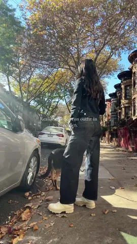 Slow and quiet morning ☀️🐶☕️🍂🍃 #foryoupage❤️❤️ #fypシ #fyp #november #fallvibes #dogsoftiktok #nyc #denimyourway #OOTD #coffee 