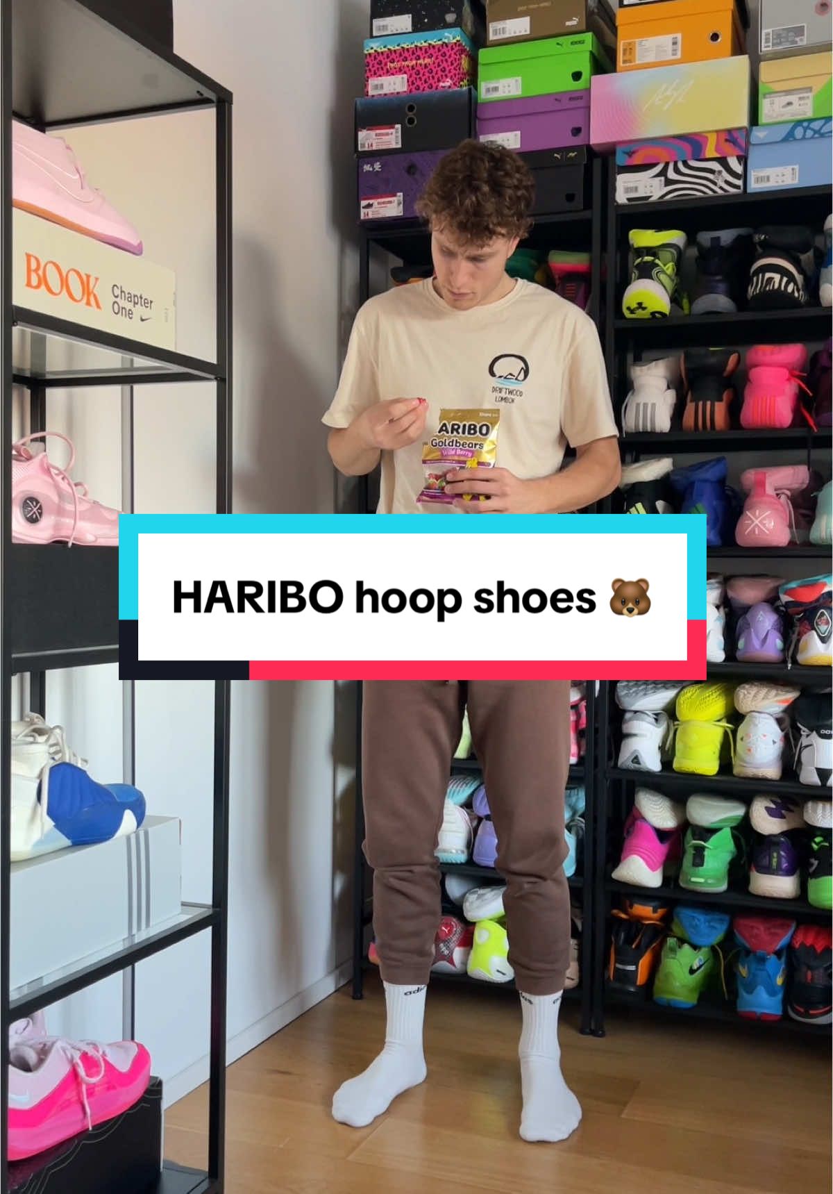 Don’t eat HARIBOS because im vegan but the shoes are 😮‍💨 @adidas  #basketballshoes #donissue6 #donissue6haribo #haribo 