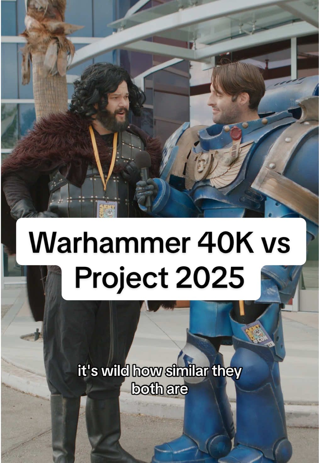 Comparing two grimdark futures #project2025 #warhammer40k #comedy #scifi #gaming