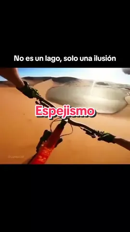 El fenómeno en el que las personas creen ver agua en el desierto se conoce como espejismo. Ocurre por la refracción de la luz: cuando el suelo alcanza altas temperaturas, calienta el aire sobre él, formando un gradiente de temperatura. La luz se curva al atravesar capas de aire a distintas temperaturas, haciendo que el cielo o los objetos lejanos se reflejen en el suelo, dando la ilusión de agua. Este efecto óptico no solo ocurre en desiertos; también puede observarse en carreteras asfaltadas bajo el sol, donde parece haber charcos en el pavimento. Otro ejemplo es el espejismo en la nieve, donde el reflejo del cielo puede simular agua en el horizonte.
 
 #Espejismo #IlusiónÓptica #FenómenosNaturales #Refracción 
