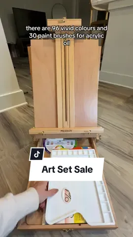 I finally have my DREAM Art Set 🥹🎨 #paintingkit #artset #giftideas #artistsoftiktok #artist #art #arttok #artwork #giftguide #giftsforteens #artclass #falldealsforyou #tiktokshopblackfriday #tiktokshopcybermonday #tiktokshopholidayhaul #acrylicpainting #oilpainting #gouache #gouachepainting #watercolorpainting #flashsale #TikTokShop 