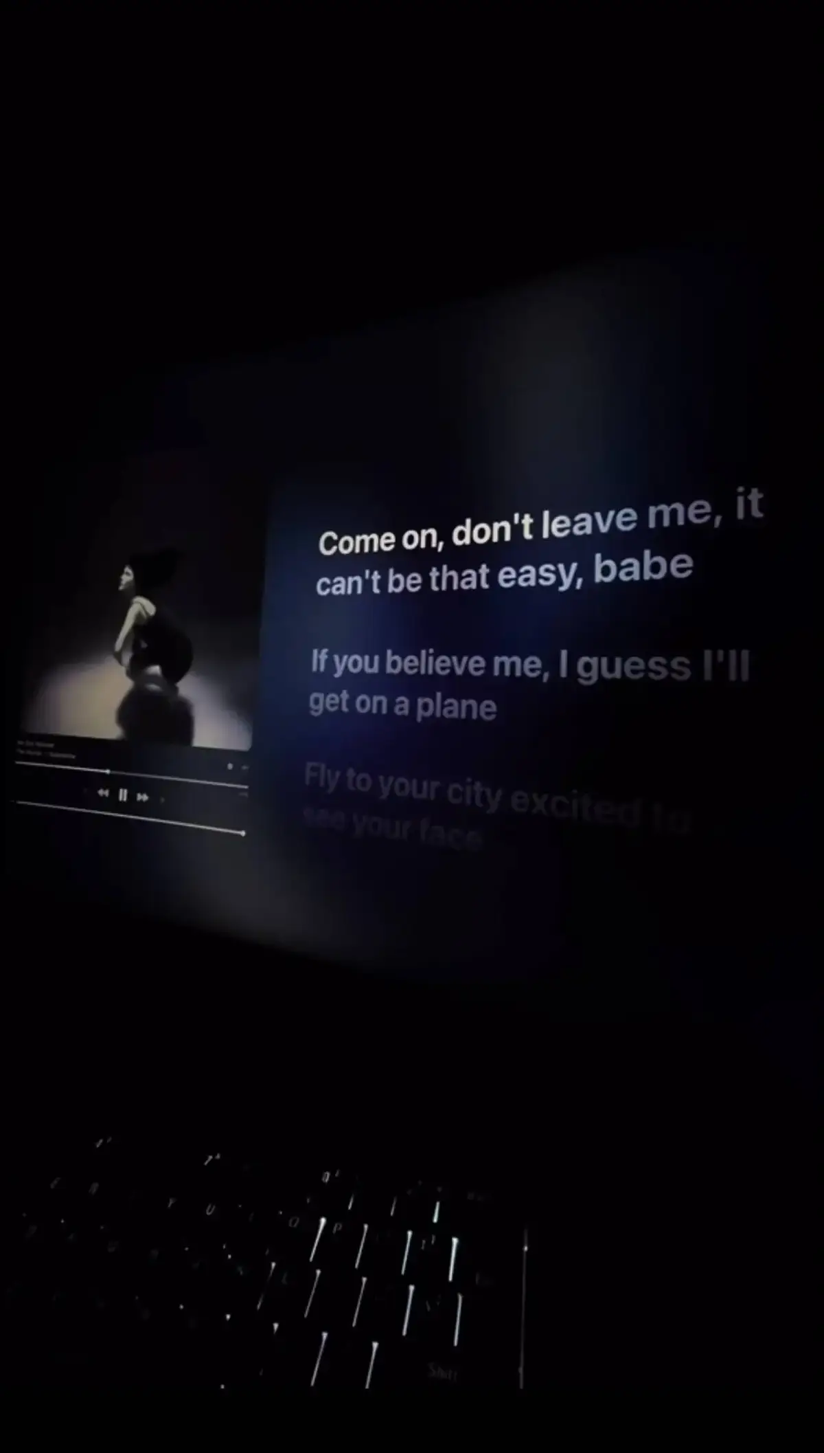 Come on, don't leave me . . . #themarias  #tiktok #foryou #اغاني_مسرعه💥 #viral #🎧 