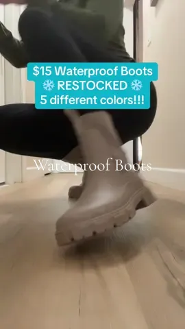 Seriousky the cutest and comfiest waterproof boots #boots #waterproofboots #rainboots #winterboots #snowboots #bootseason 