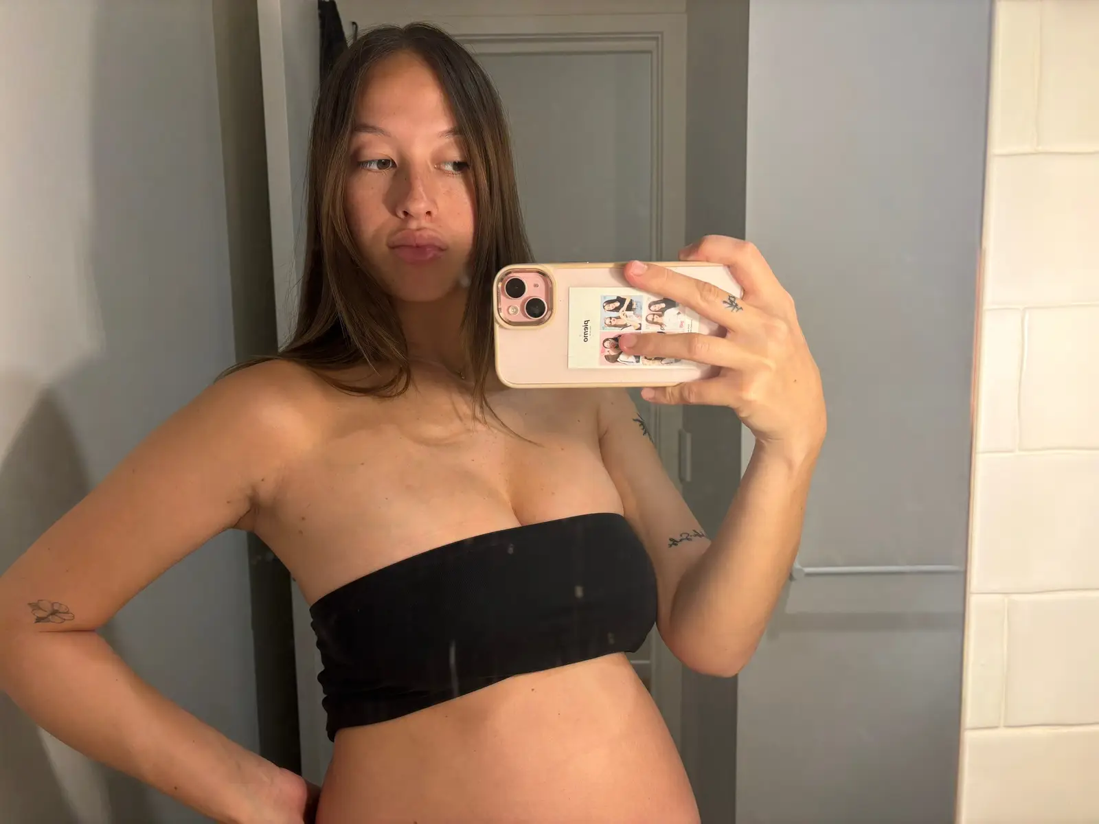 sick of my belly yet? 