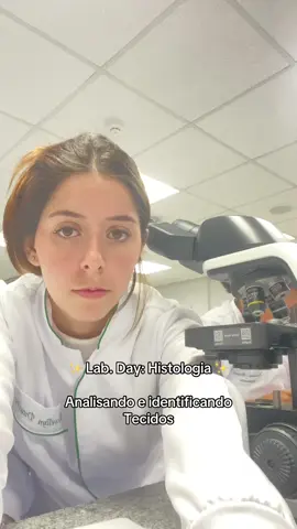 Dia de prática 🥰 #viraltiktok #histology #biomed #biomedicina #biology #fyp #vaiprofy #viral #biologia #tecidos #histologia 