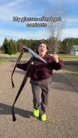 Excited to enter this new era @mollypatty on camera #glasses #contacts 