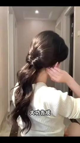 Beautiful hairstyle in 3 min! #douyin #girls #girl #hack #hacklife #hairstyle #chinese #beauty 