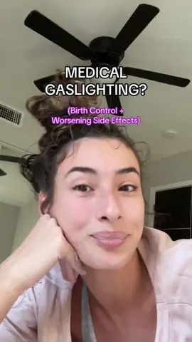 thoughts? #medical #medicalgaslighting #gaslighting #health #bc #birthcontrol #wellness 