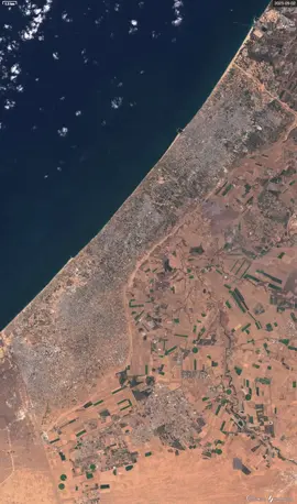 Gaza Strip 1 Year Time Lapse 2023-2024 #gaza #gazastrip #satelliteimagery #googleearth #palestine #gazawar