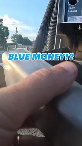 This Money Has the Blues!? #money #busines #bar #paint #reels #fyp #fypシ 