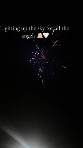 🤍The most beautiful night for all my loved ones up in the sky watching🤍 #fyp #foryou #foryoupage #bonfirenight #fireworks2024 #heaven #angel 