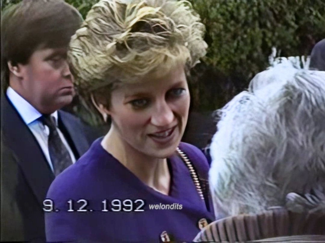 This footage is taken from a vhs of old Coquet Park FIrst School videos. - Diana visits Woodlawn School for children with special needs in Tyne and Wear, UK, on the day her separation from Prince Charles was announced. -  December 9, 1992. - - - #ladydiana #ladydi #diana #dianaspencer #foryou #fypシ #fyp #princessdiana #princessofwales #royal #royalfamily #edit 