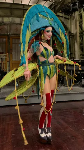 Making a look for @chappell roan for @Saturday Night Live - SNL ! ( the full video goes live on my Patreon in the morning!) It feels so surreal to be releasing this garment! It was an incredible labor of love, and it took a full month of 18 hour days to make it happen! First and foremost, I have to thank @genesis webb for trusting me with this incredible vision, and sculpting it to perfection with me! Secondly, my partner @Christopher Minafo who not only pushed me to keep going, but made one of the coolest headpieces l've ever seen! And my friend @bodylandla for hand stitching for HOURS with us! I love you both dearly! I cannot begin to tell you what it means to me as an artist to have my work featured on someone as incredible as Chappell and on such a large stage. Thankful doesn't begin to cover what l'm feeling. Lastly, thank you Chappell! For your support of up and coming designers, and shining a light on all of us weirdos❤️ #chappellroan #fashion #DIY #snl #costume #sewing #DIY