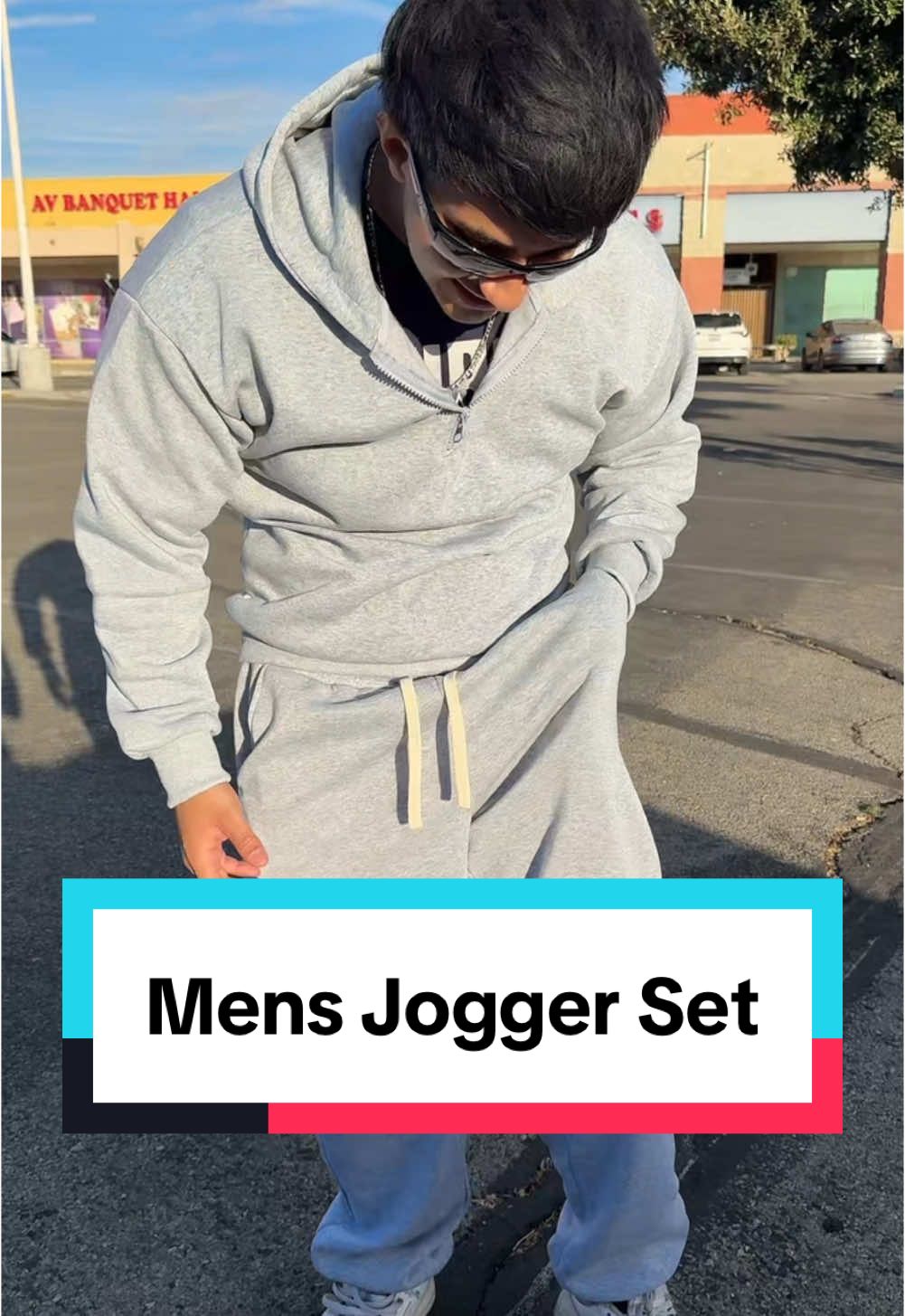 He told all his friends about the set i got him 😂 #tiktokshopblackfriday #tiktokshopcybermonday #graysweatpants  #fallfreshness #dealsforyoudays 