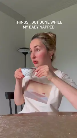 Things I got done while my baby napped 🫰  #SelfCare #momlife #fyp 