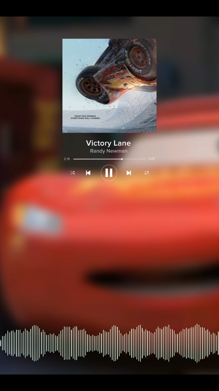 A responder a @pipennnnnnnnnnnn  Here we go man!! Don't know if you referred to this one but that's amazing!!  Victory Lane - Randy Newman Cars 3  #fy #soundviral #soundtracks #viral #movie #movieclips #cars3 #disney #pixar 