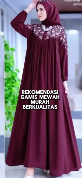 rekomendasi gamis jumbo wanita terbaru kekinian muat sampai BB 85 kg #gamis  #gamismurah #dresswanita 
