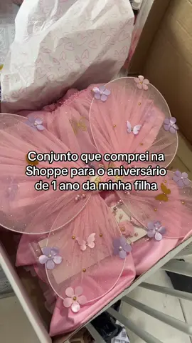 Roupa mais linda 🥹  @Lylo_babykids  #vestidojardimencantado #1ano 