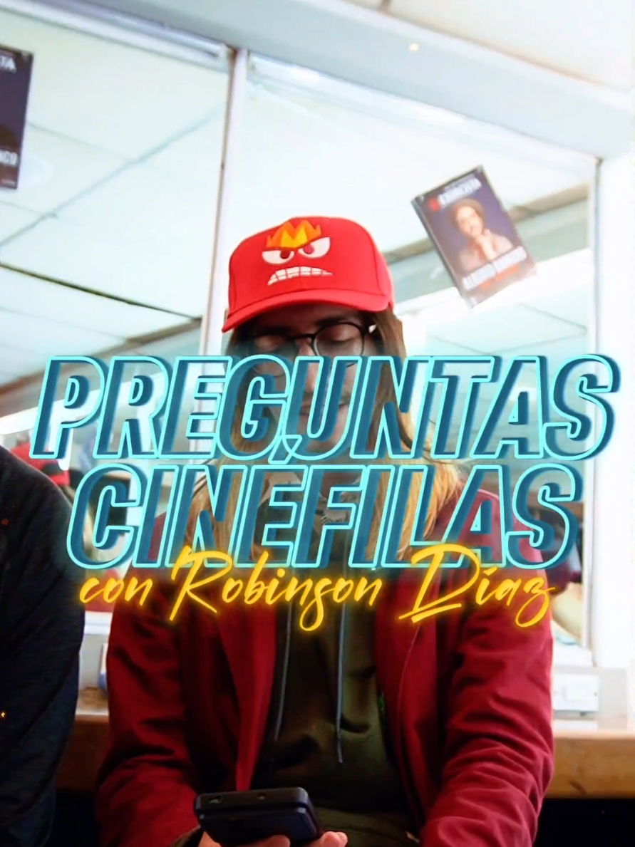 Le preguntamos a @robinsondiazu sus gustos cinéfilos, y de paso nos invitó a las últimas funciones de su obra de teatro 