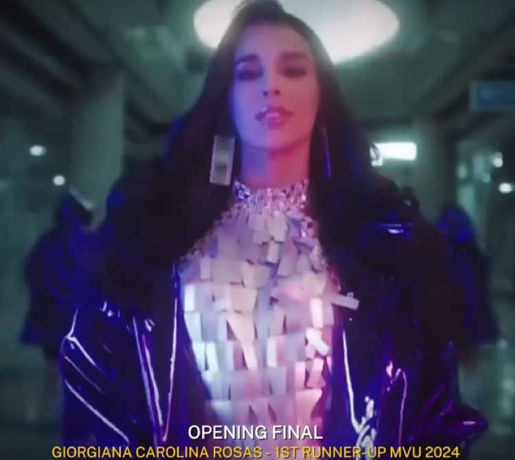 Giorgiana Carolina Rosas (@Giorgi) Full Perfomance - Miss Universe Venezuela 2024 1st Runner -Up 🇻🇪❤️ #missvenezuela #missuniverse #giorgirosas 