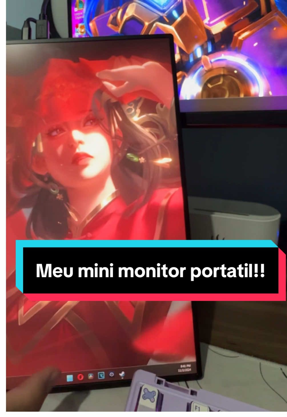 Meu novo monitor Portátil da @ARZOPA !! #nztechz #arzopa 