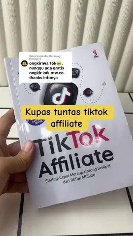 Membalas @Keranjag Kuning🛒 Buju belajar tiktik affiliate #bukuputihtiktokaffiliate #tiktokaffiliate 