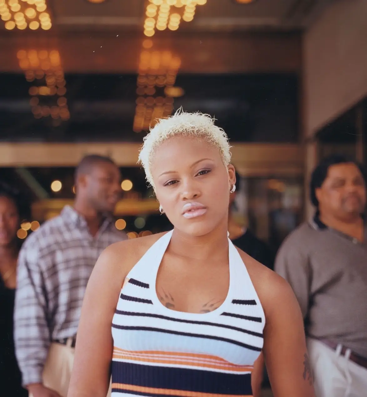 Giving Eve her 💐💐💐💐 From stripping,to music,acting,to marrying a billionaire 🥰🥰Eve Jihan Cooper (née Jeffers; born November 10, 1978) is an American rapper, singer, songwriter, and actress. Her debut studio album, Let There Be Eve...Ruff Ryders' First Lady (1999) peaked atop the Billboard 200 (making her the third female rapper to do so), received double platinum certification by the Recording Industry Association of America (RIAA), and spawned the hit singles 