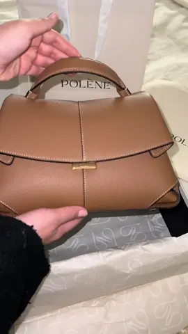💌 Das ist die Polène Mokki in Camel👜 #poléne #polénebag #fyp #unboxing #Love #shopping 