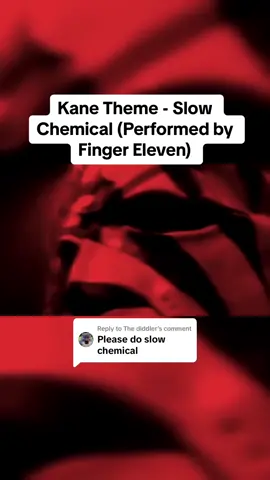 Replying to @The diddler This theme was always my favorite of Kane’s. #kane #kanewwe #WWE #wwetiktok #wwethemesongs #fingereleven #slowchemical #isolatedvocals 