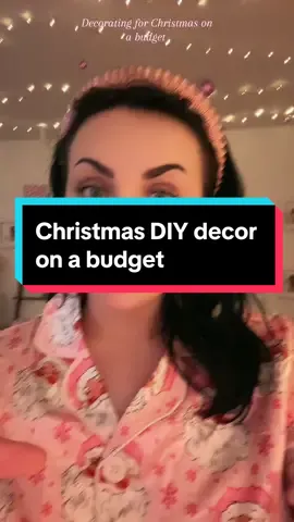 Cheap christmas decorating hack on a budget! #diydecor #christmasdecor #christmasdecorating #christmasdecorations #diychristmasdecor #diychristmas #affordablechristmasdecor #christmasgiftideas 