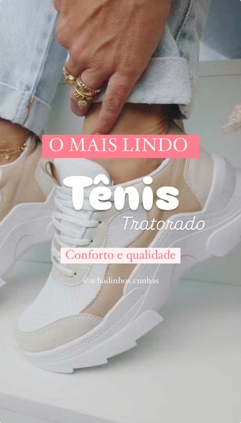 Procurando o Tênis Tratorado perfeito?  Comenta 