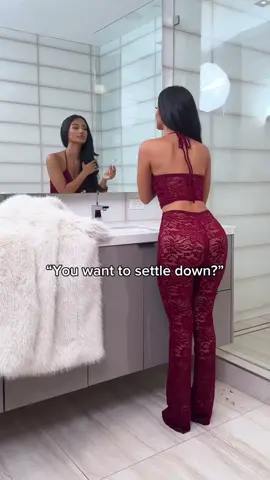 Savannah Slow Down ✋ 🔎 Jobelle Faux Fur Coat ⁠ 🔎 Can't Get Me Lace Pant Set⁠ #relatable #fashiontikttok #fashionnova