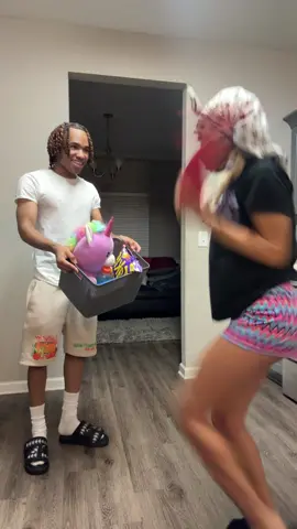 I got her a apology basket😂❤️ @Kajah Adalia❤️ #kajahxvon #sgcvon #prank #trending #viral 