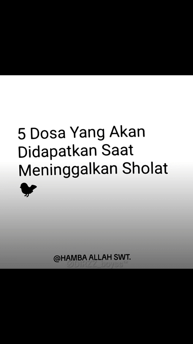 inilah 5 dosa yang engkau dapatkan ketika meninggalkan sholat 5 waktu 🥷🇸🇦#pemudahijrah🇸🇦🕊️✨ #islammotivation #bismillahfyp #beranda #fyp #Allahuakbar #yukhijrah #yukistiqomah #amalanislam 