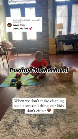 Replying to @Nicole | WFH mamax2 it was his little idea to clean up… then he spilled some drink on the floor and said “it’s okay accidents happen, I’ll get a towel mommy” I don’t always get parenting right, but I was pretty proud of that 😍 #parenting #parentingtips #positiveparenting #MomsofTikTok 