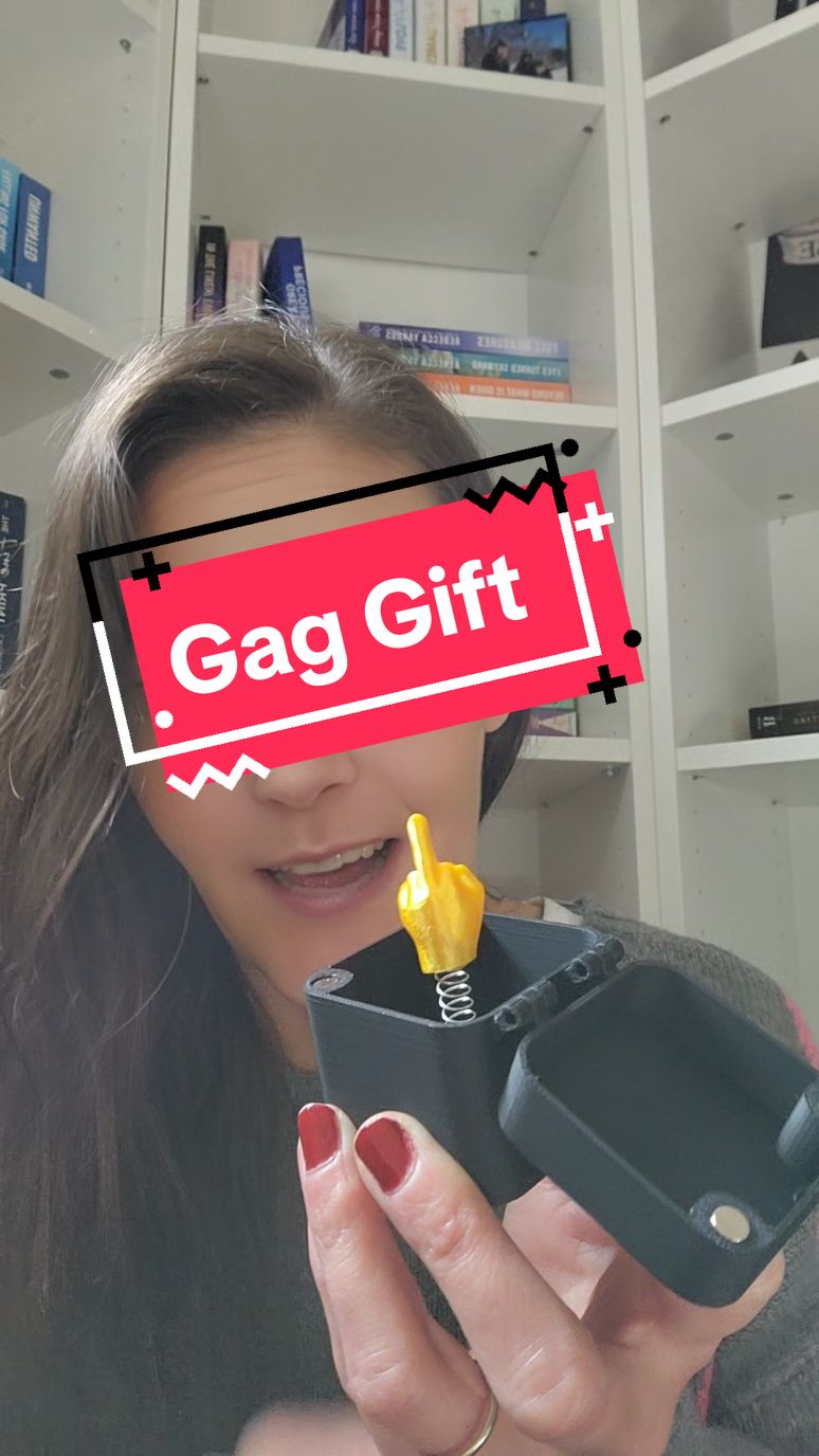 Hilarious middle finger gift! #funnygifts  #gaggift  #christmas  #stockingstuffer  #stockingstuffers #tiktokshop  #middlefinger 