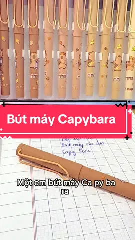 Bút náy xoá được capybara#butmay #butmuc #butmayxoa #butmucxoa #butluyenchu#buttieuhoc #butchobe #vanphongphamthanhgiang #vanphongpham #dodunghoctap 