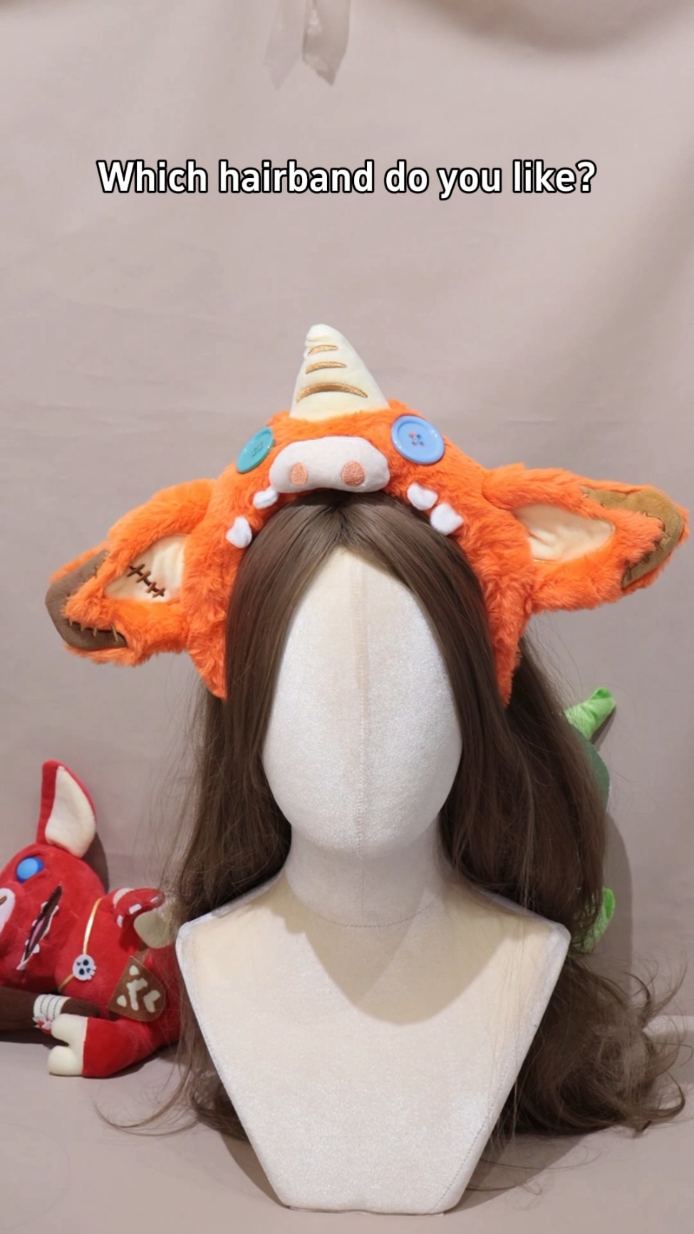 Which hairband do you like? #design #bokoblin #hairband #thelegendofzelda #fyp 