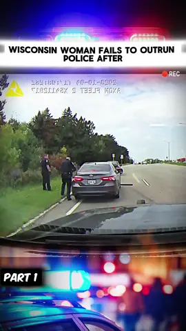 Part 1 Wisconsin Woman Fails to Outrun Police After #fyp #police #crime #arrest #foryou 