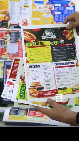 Respuesta a @chazz_77  Resultado impreso #diseño #cartas #impresion #cmyk #rgb #altacalidad #impresion #imprentas #diseñografico #comidarapida #restaurantes #menu 