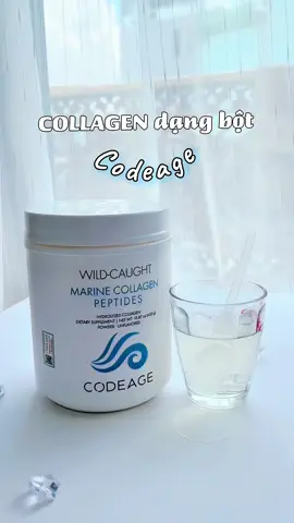Collagen Codeage dạng bột Không nóng - hấp thu tốt Đã có mẫu mới nền trắng chữ đen.  #collagen #collagencodeage #collagendangbot #collagenpeptides 